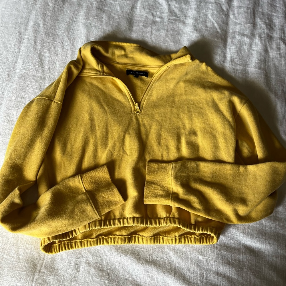 L.A. Hearts Cropped Crewneck